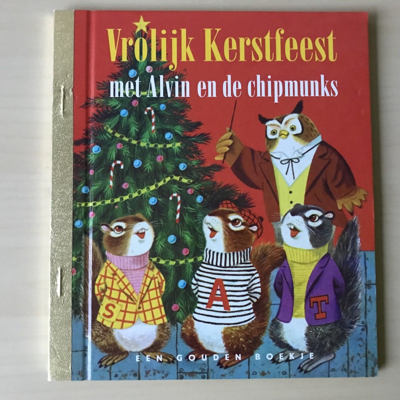 Gouden Boekjes : Vrolijk Kerstfeest met Alvin en de chipmunks
