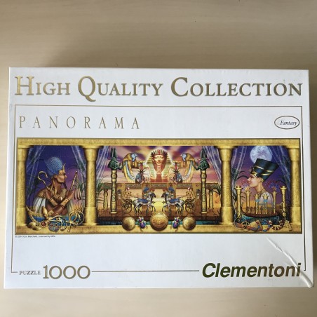 Panoramapuzzel : Egyptisch drieluik. 1000 stukjes.