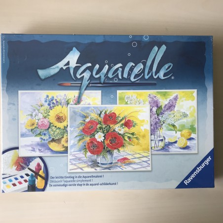 Aquarelle. Nieuw. Eerste stap naar aquarel-schilderkunst