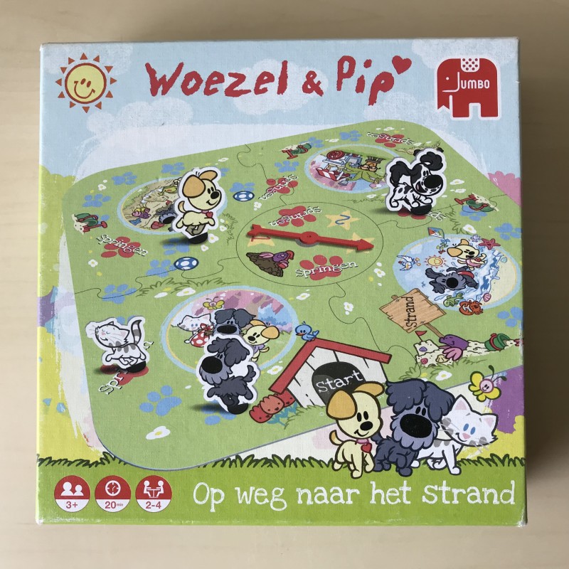 Woezel en Pip : Op weg naar het strand.