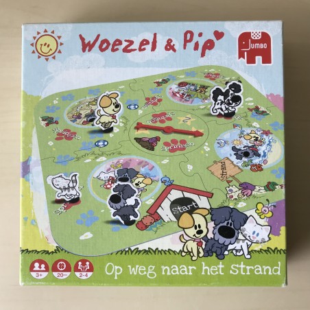 Woezel en Pip : Op weg naar het strand.