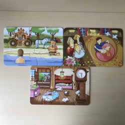 Haba : 5 eerste puzzels met draai-effect. Sprookjes.