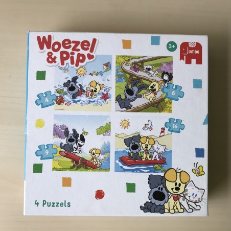 Woezel en Pip 4 6 9 en 16 stukjes