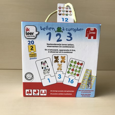 Ik leer : tellen 1 2 3 met groeimeter