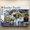 Dieren : puzzel 1500 stukjes.