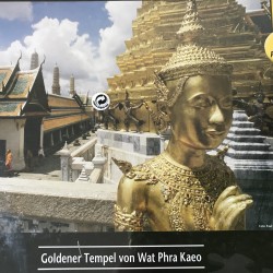 National Geographic : Nieuw. Goldener tempel von Wat Phra Kaeo  700 stukjes