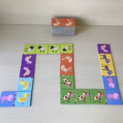 Djeco : Domino. Boerderijdieren