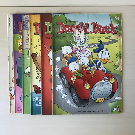 Donald Duck :  6x2020 en 6x1998 weekblad  14 stuks