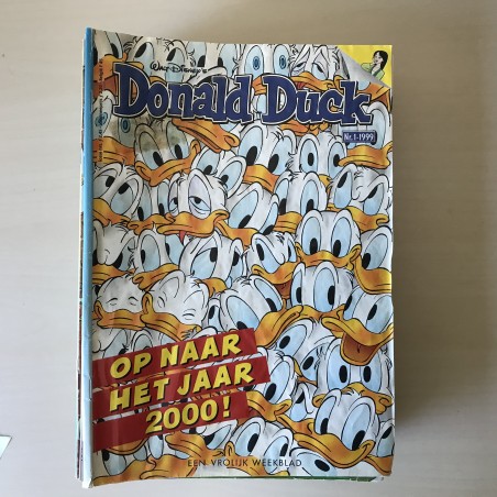Donald Duck :  (bijna) hele jaargang 1999. weekblad  51 stuks