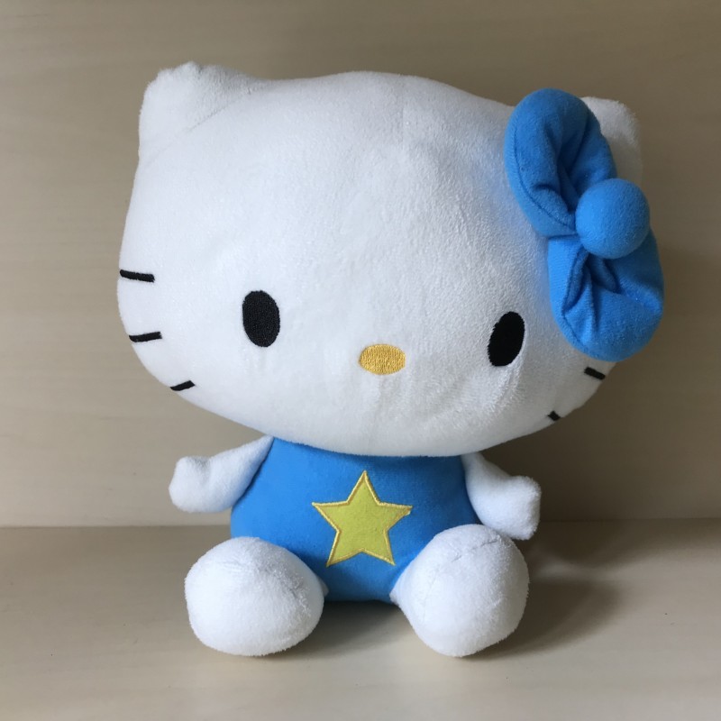 Hello Kitty : Knuffel. 26 cm. hoog.