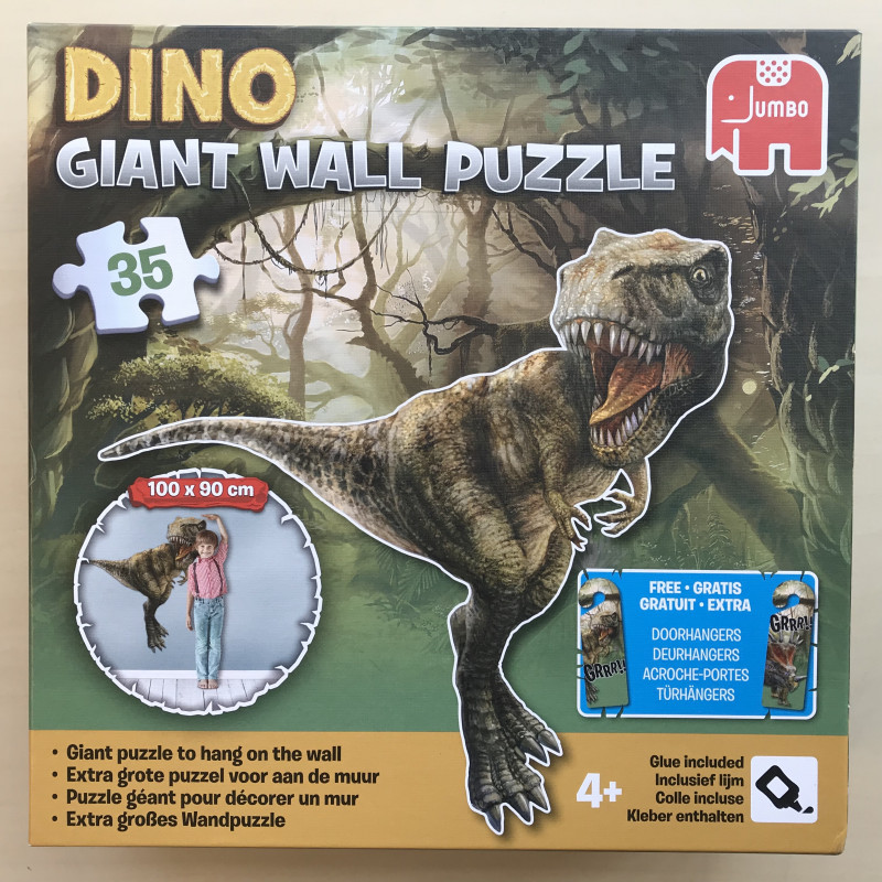 Dinosaurus Giant Wall Puzzle 35 stukjes