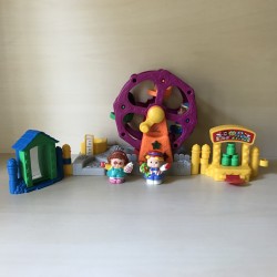 Fisher Price : Little People. Reuzenrad/kermis met geluid.  Set 207