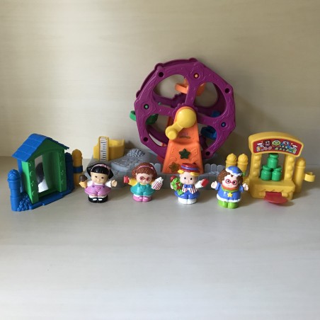 Fisher Price : Little People. Reuzenrad/kermis met geluid.  Set 207
