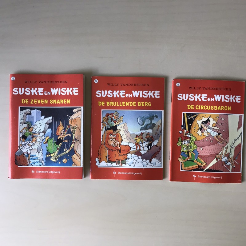 Suske en Wiske : 3 mini strips. Volledig stripboek