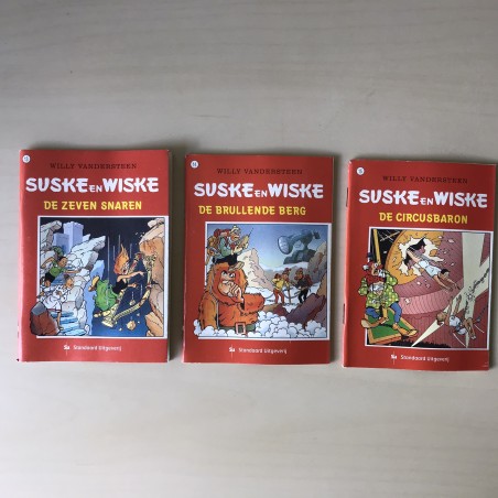 Suske en Wiske : 3 mini strips. Volledig stripboek