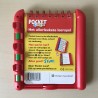 Pocket Loco spelhouder / cassette met boekje.