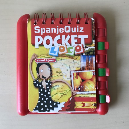 Pocket Loco spelhouder / cassette met boekje.