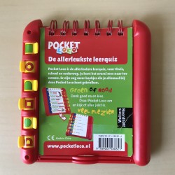 1 Pocket Loco spelhouder / cassette met 3 boekjes.