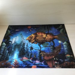 3D Puzzel 500 stukjes. Onderwaterleven