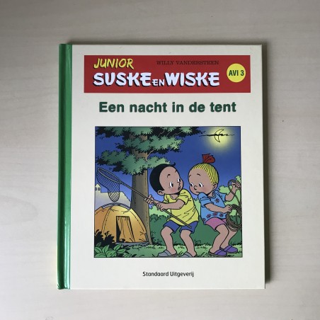 Suske en Wiske junior : Een nacht in de tent
