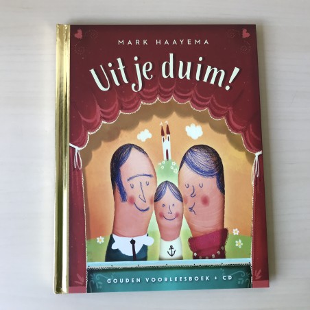 Gouden Boekjes : Uit je duim +CD. Groot formaat