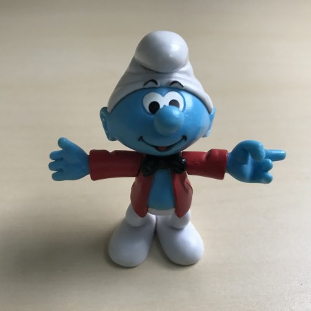 Smurfen : 6 cm. hoog. Set 17.