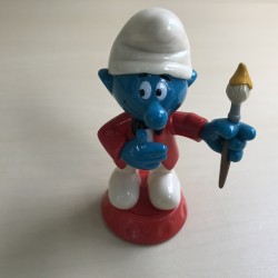 Smurfen : 9 cm. hoog. Set 16.