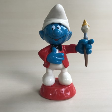 Smurfen : 9 cm. hoog. Set 16.