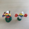 Smurfen :  Mc. Donald’s. 6,5 cm. hoog. Set 1.