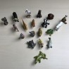 Dieren : minifiguren. ca. 3 cm. hoog. 19 stuks. Set 1.