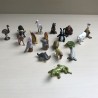 Dieren : minifiguren. ca. 3 cm. hoog. 19 stuks. Set 1.