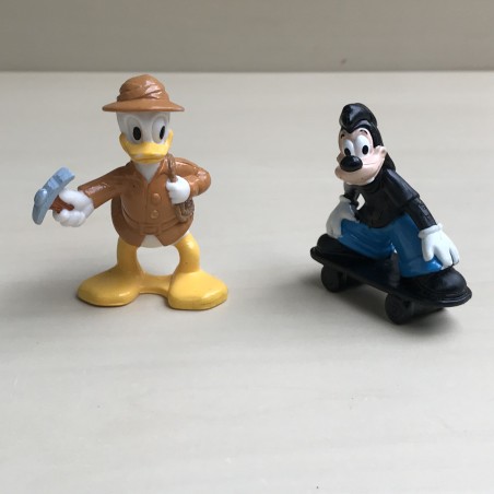 Disney : Donald Duck. 6 cm. hoog. Set 3.