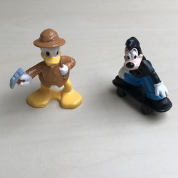 Disney : Donald Duck. 6 cm. hoog. Set 3.