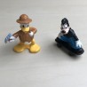 Disney : Donald Duck. 6 cm. hoog. Set 3.