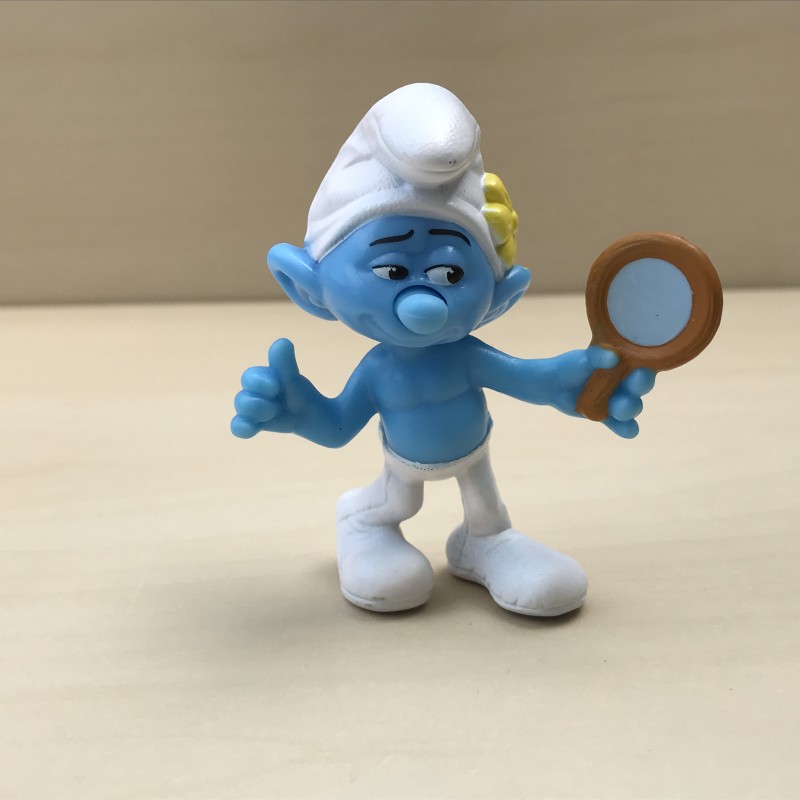 Smurfen : 9 cm. hoog. Set 15.