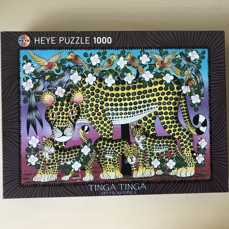 Tinga Tinga. Art from Afrika. 1000 stukjes.