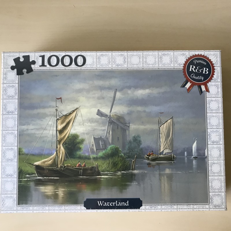 Waterland.  1000 stukjes. Nieuw