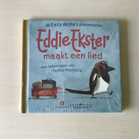 Eddie Ekster maakt een lied. Boekje met CD, nieuw
