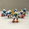 Smurfen : Mc. Donald’s. 6 stuks.  5,5 cm. hoog. Set 15.
