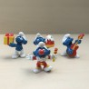 Smurfen : Mc. Donald’s. 4 stuks.  5,5 cm. hoog. Set 21.