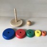 Houten stapeltoren