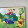 Knopjespuzzel winnie de Pooh met 5 stukjes