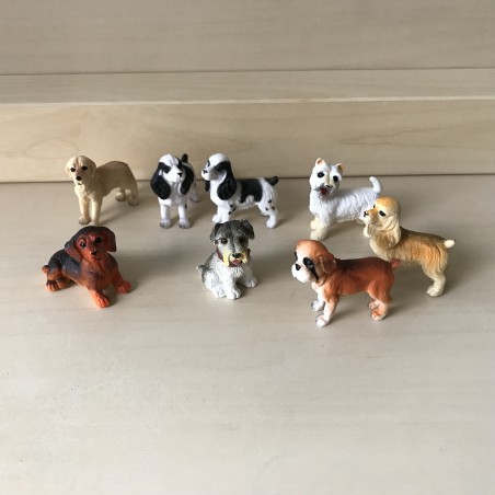 8 kleine hondjes. Set 1