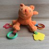 Dikkie Dik : knuffel. Met klem voor maxicosy.