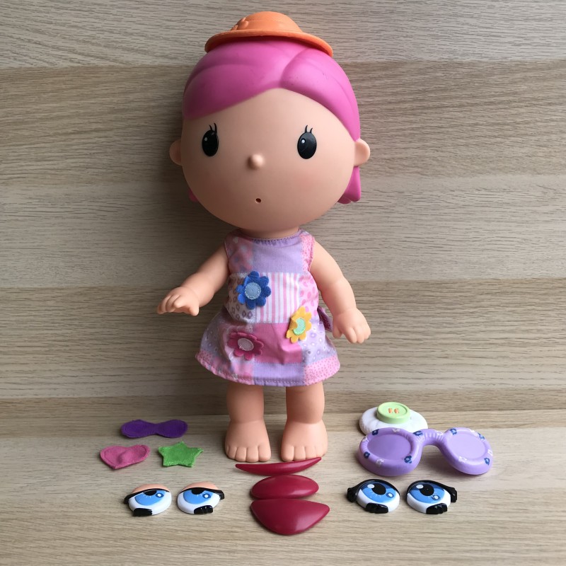 Zapf : Patchy Dolly. Pop 34 cm. lang.
