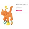 Dikkie Dik : knuffel. Met klem voor maxicosy.