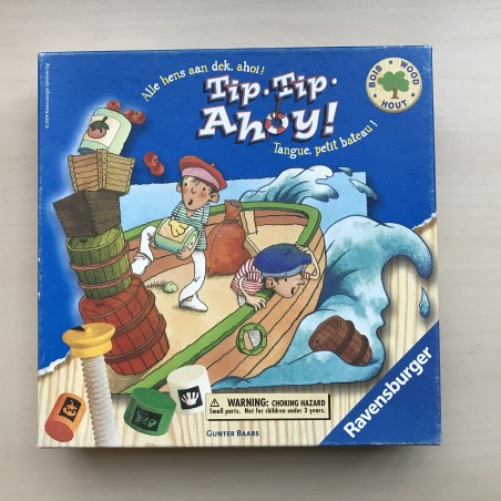 Tip Tip Ahoy. Houten spel