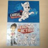 Paw Patrol : 12, 16, 20 en 24 stukjes. Zelf inkleuren.