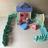 Fisher Price : Little People. Theehuisje en schommel.  Set  205.