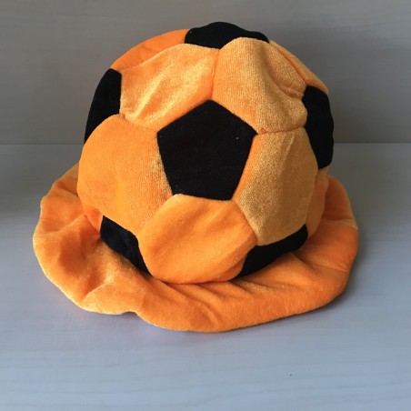 Voetbalhoed. Oranje hoed.